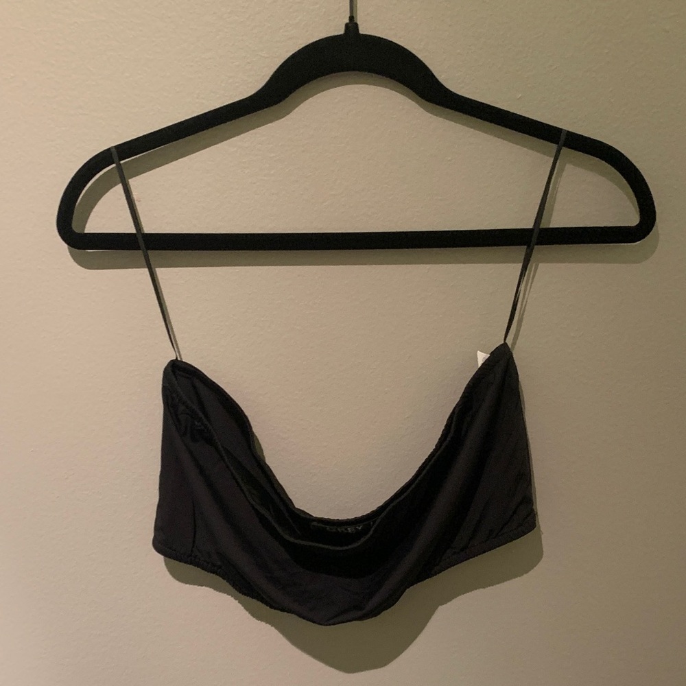 NWOT Vici Black Bandeau Top